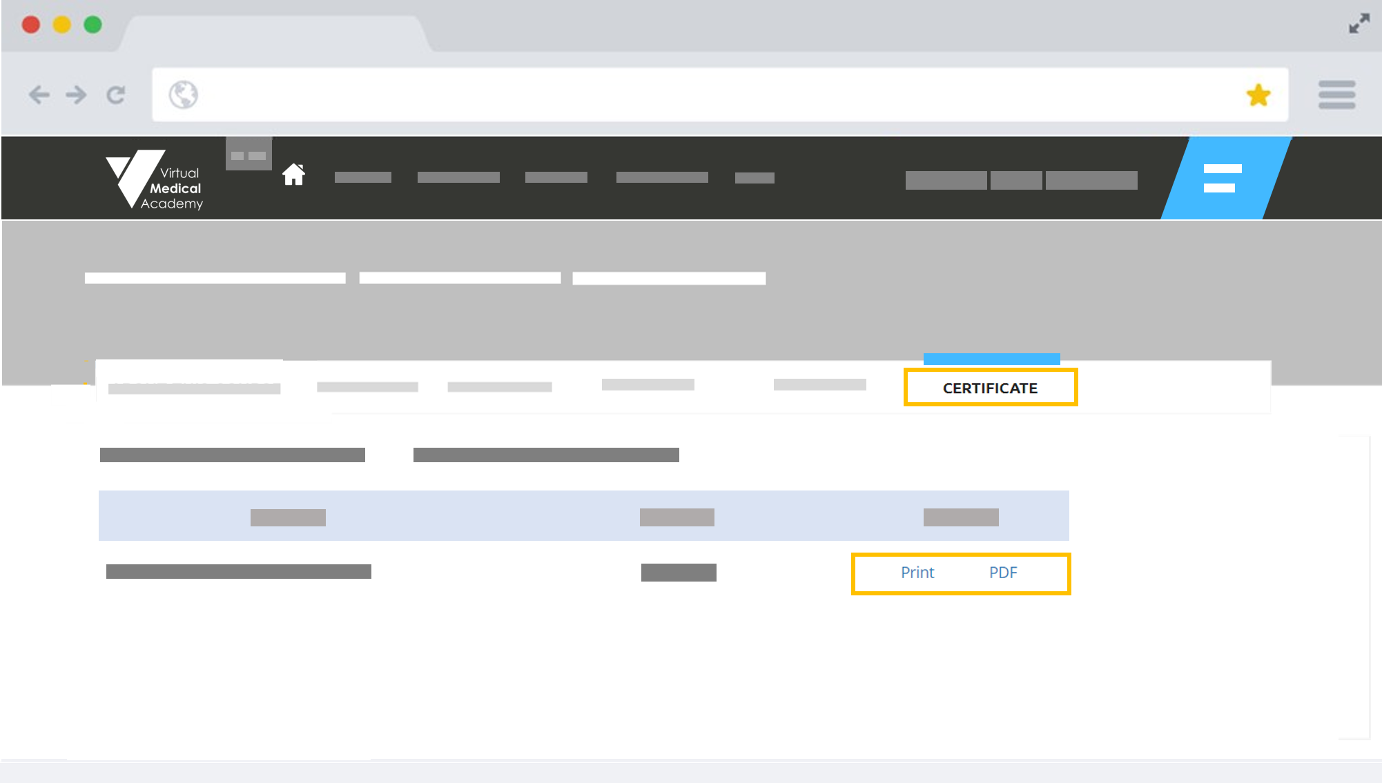 How Do I Obtain The Certificate VMA Support